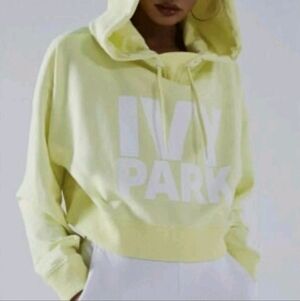 IVY PARK Light Yellow Hoodie for Women